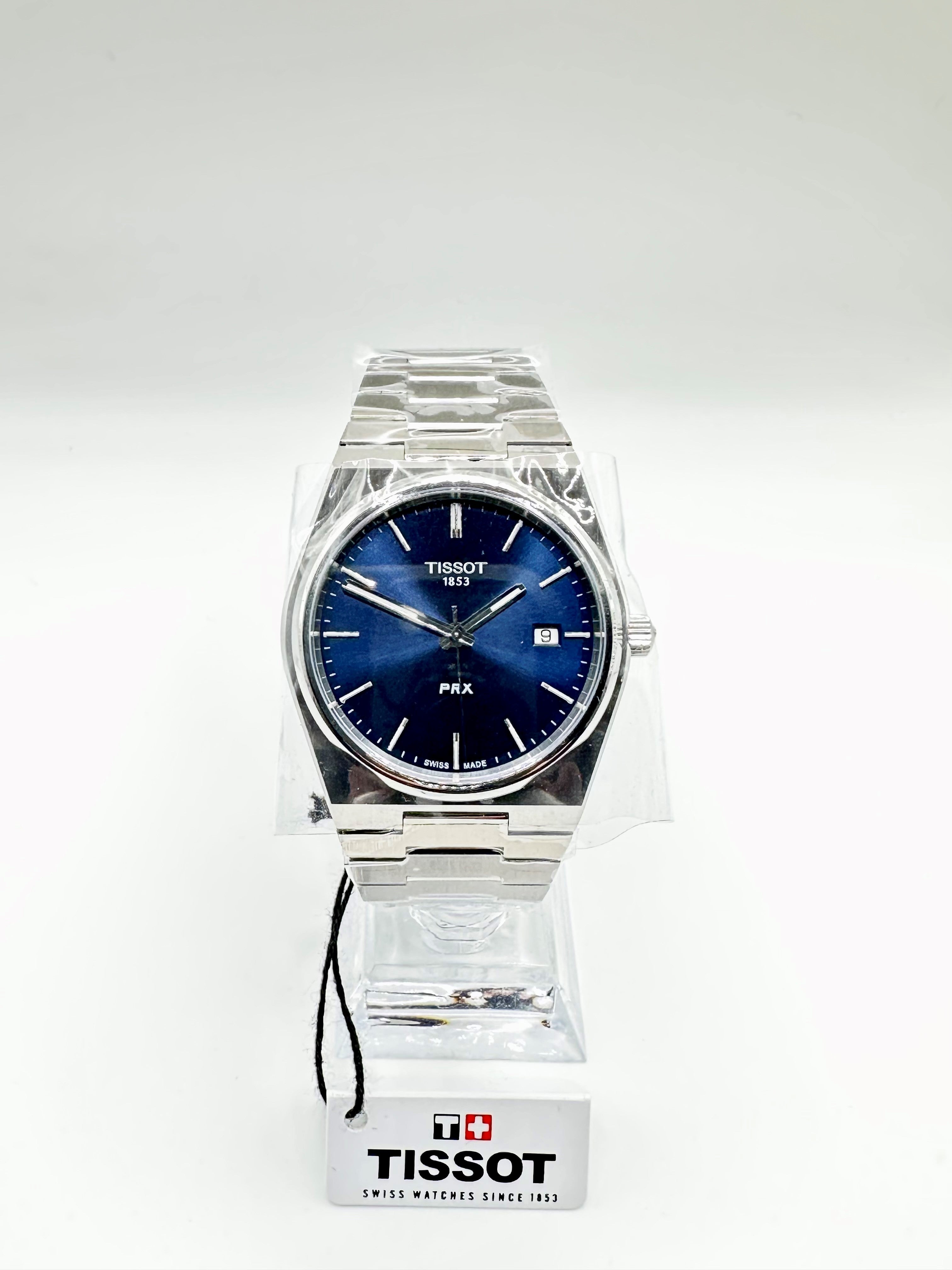 Tissot t classic discount blue