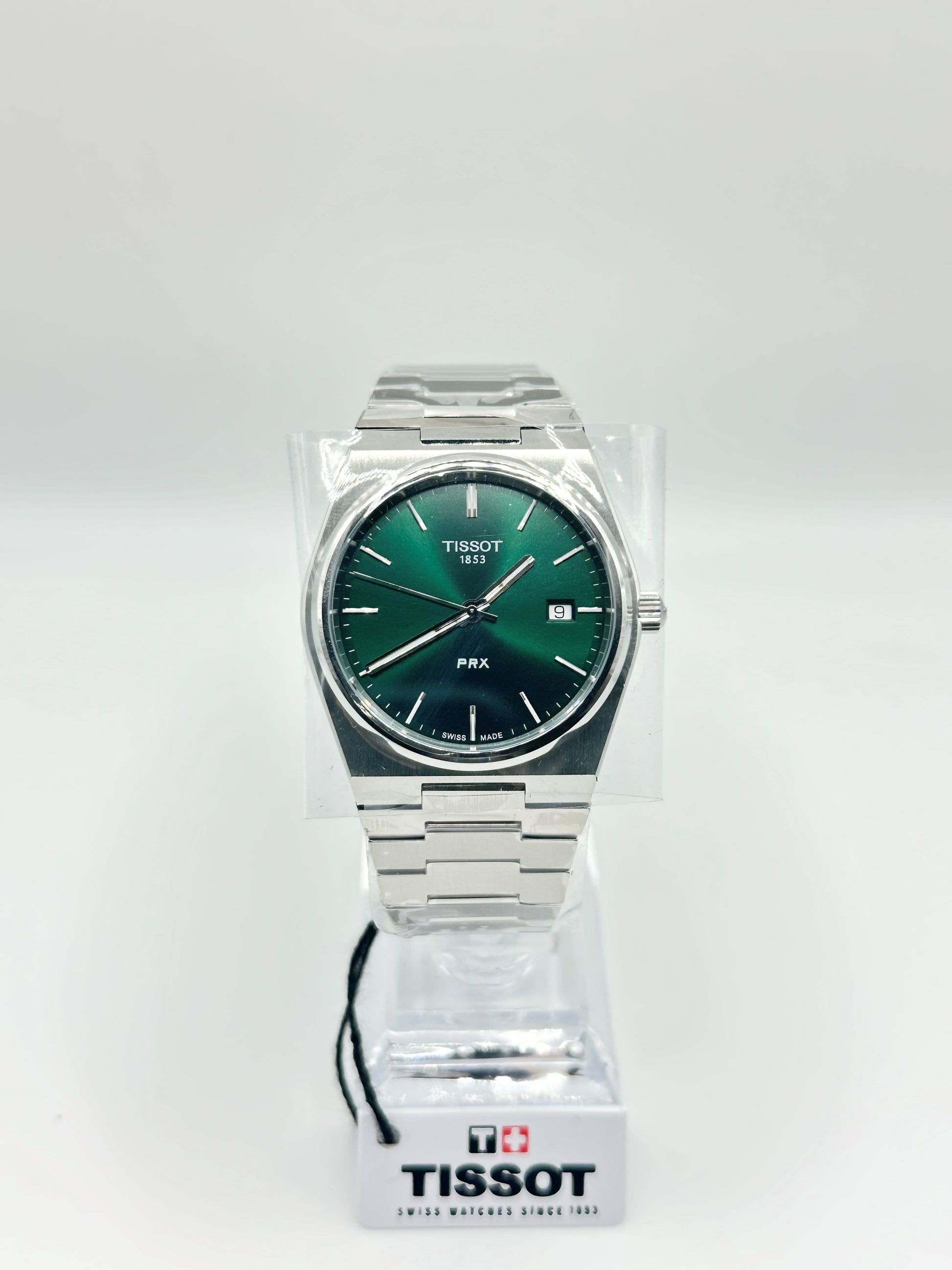 T-Classic PRX 40mm Mens Watch Green